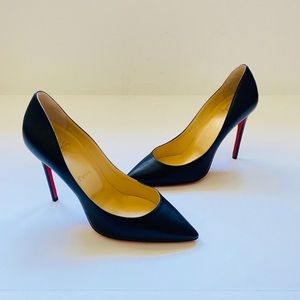 NEW Christian Louboutin Pigalle 100 Leather Pumps
